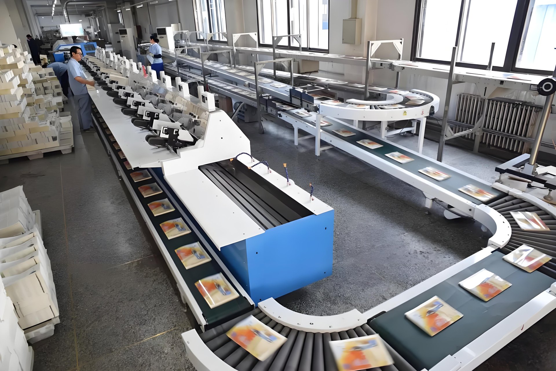 Fully automated production line